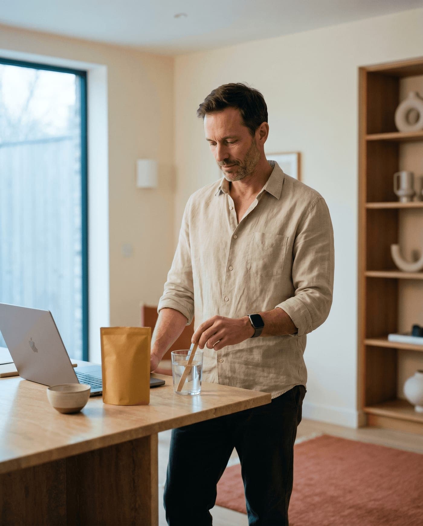 A typical Hericea: Performance customer in their daily routine